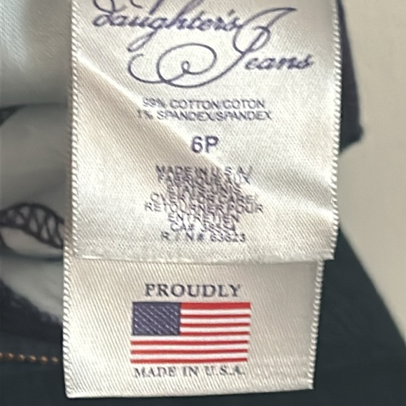 Not Your Daughter’s Jeans NYDJ Marilyn Straight Leg Dark Wash Denim Jean - Picture 7 of 10